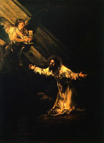 Francisco de Goya Jesus en el huerto de los olivos o Cristo en el huerto de los olivos. China oil painting art